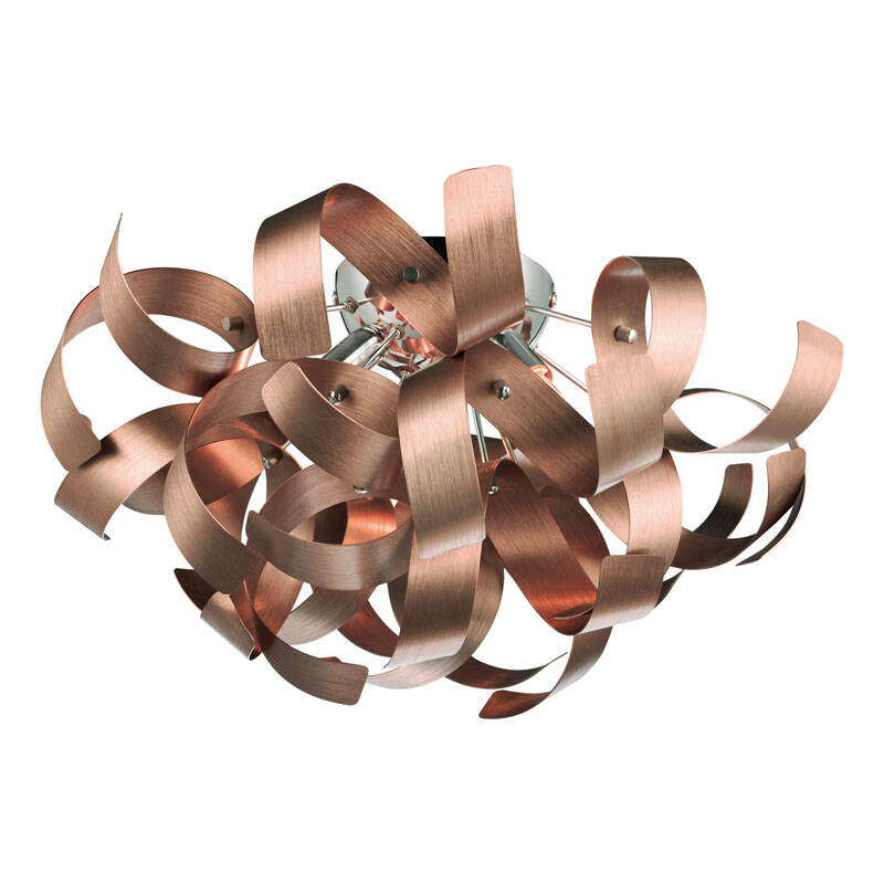 Image of Dar Rawley 5 Light Flush Light