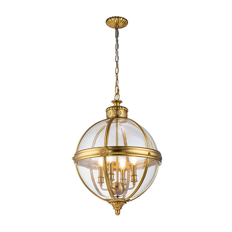Image of Feiss Adams 4 Light Chandelier