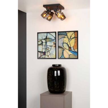 Image of Lucide Alion 4 Light Ceiling Spotlight Plate