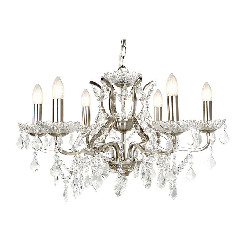 Image of Searchlight Paris 8 Light Chandelier