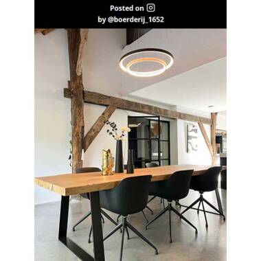 Image of Lucide Vidal 92W LED Ceiling Pendant Light