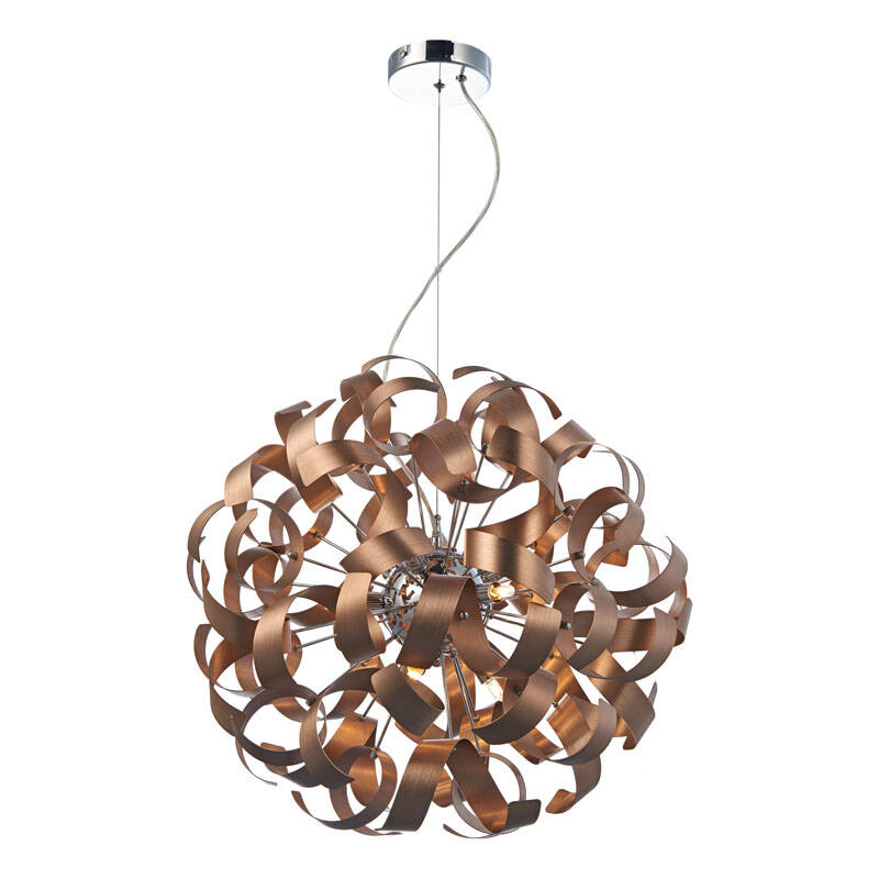 Image of Dar Rawley 9 Light Ceiling Pendant Light