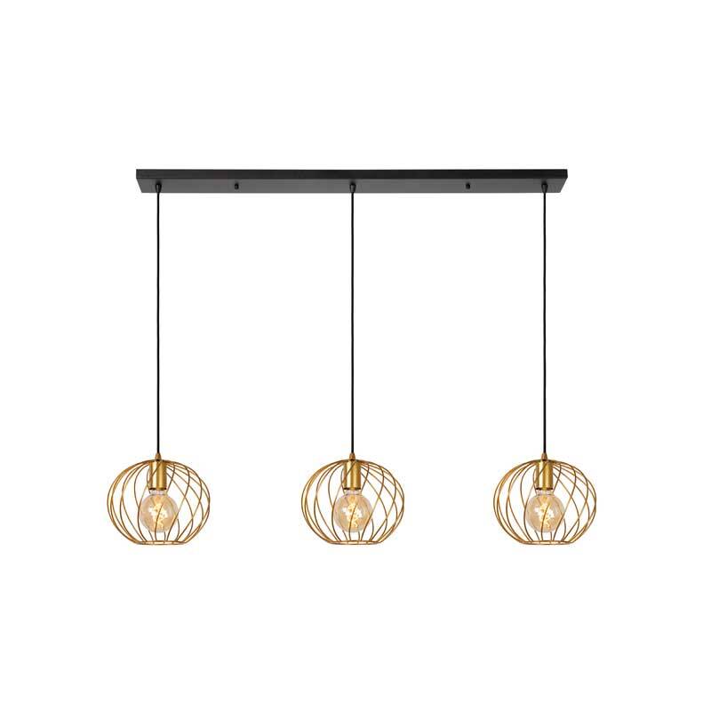 Image of Lucide Danza 3 Light Bar Ceiling Pendant