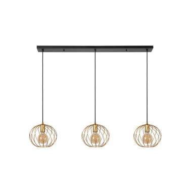 Image of Lucide Danza 3 Light Bar Ceiling Pendant