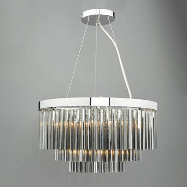 Image of Dar Giovana 5 Light Chandelier