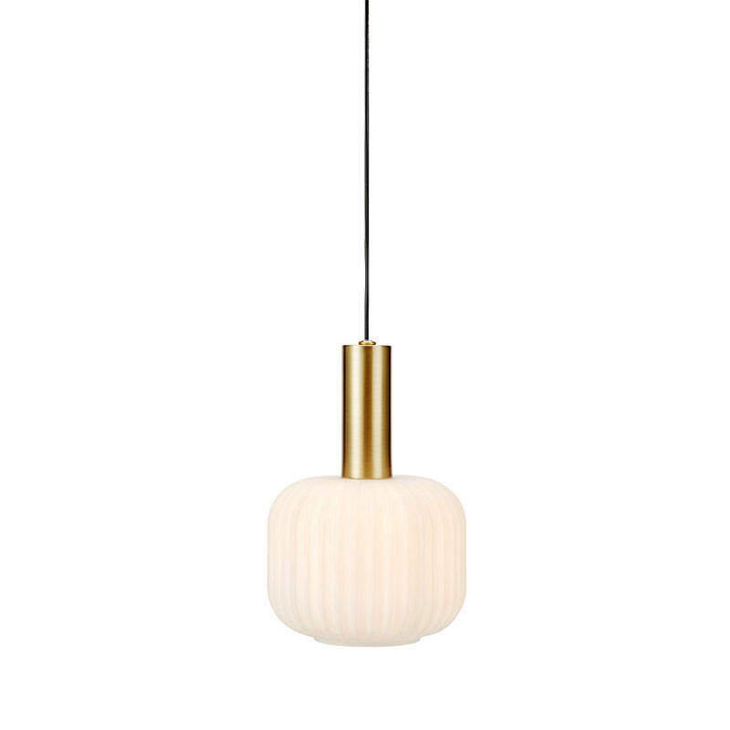 Image of Sober Glass Ceiling Pendant Light with Plug