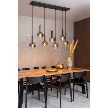 Image of Lucide Marius 7 Light Bar Ceiling Pendant