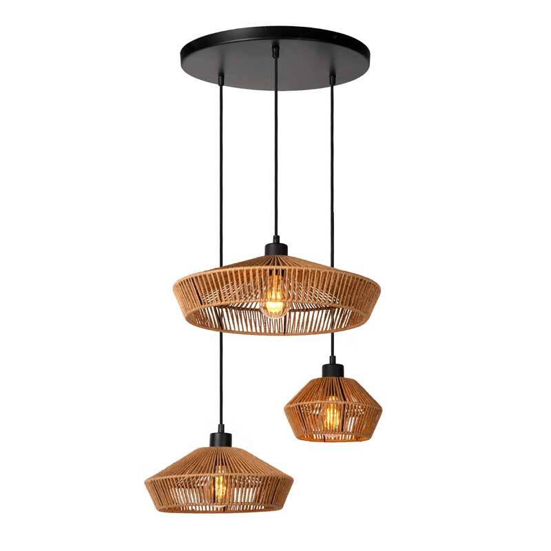 Image of Lucide Yunkai 3 Light Ceiling Pendant