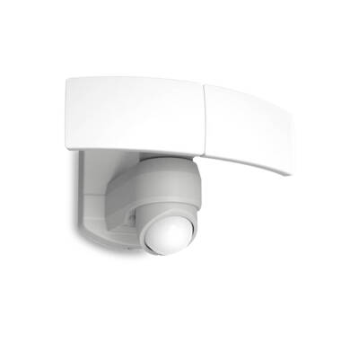 Lutec Arc 19W 1200Lm Cool White LED IP54 Floodlight with PIR Sensor