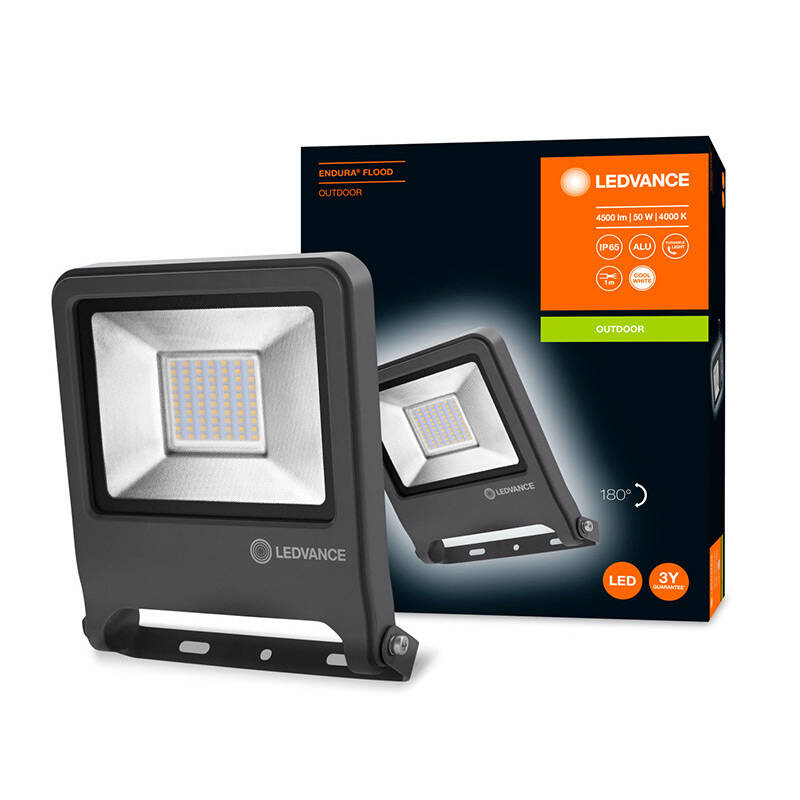 Image of Ledvance Endura 50W 4500Lm Cool White LED IP44 Floodlight