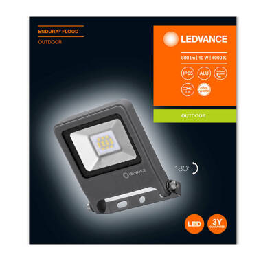 Image of Ledvance Endura 10W 800Lm Cool White LED IP65 Floodlight