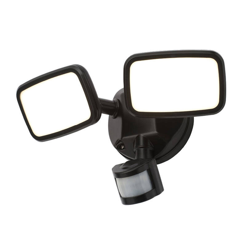 Image of Forum Lynn 20W 1500Lm Cool White LED IP65 Floodlight with PIR Movement Sensor