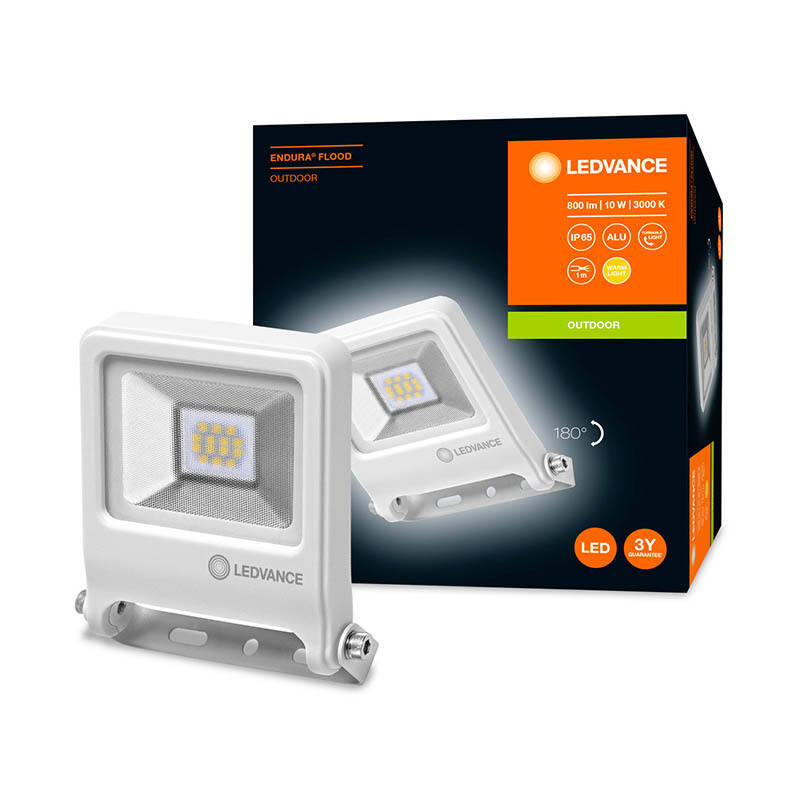 Image of Ledvance Endura 10W 800Lm Warm White LED IP65 Floodlight
