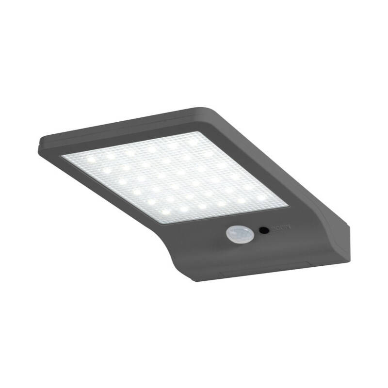 Image of Ledvance DoorLED 3W Cool White LED Solar Floodlight with PIR Sensor