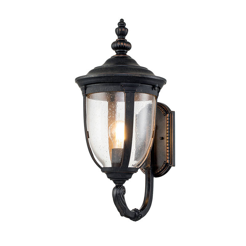Image of Elstead Cleveland Outdoor Lantern Wall Light