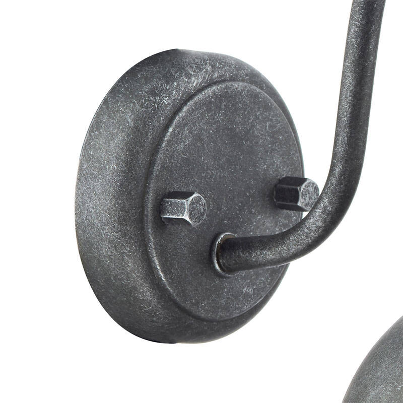 Image of Dar Dynamo Outdoor Hanging Lantern Wall Light
