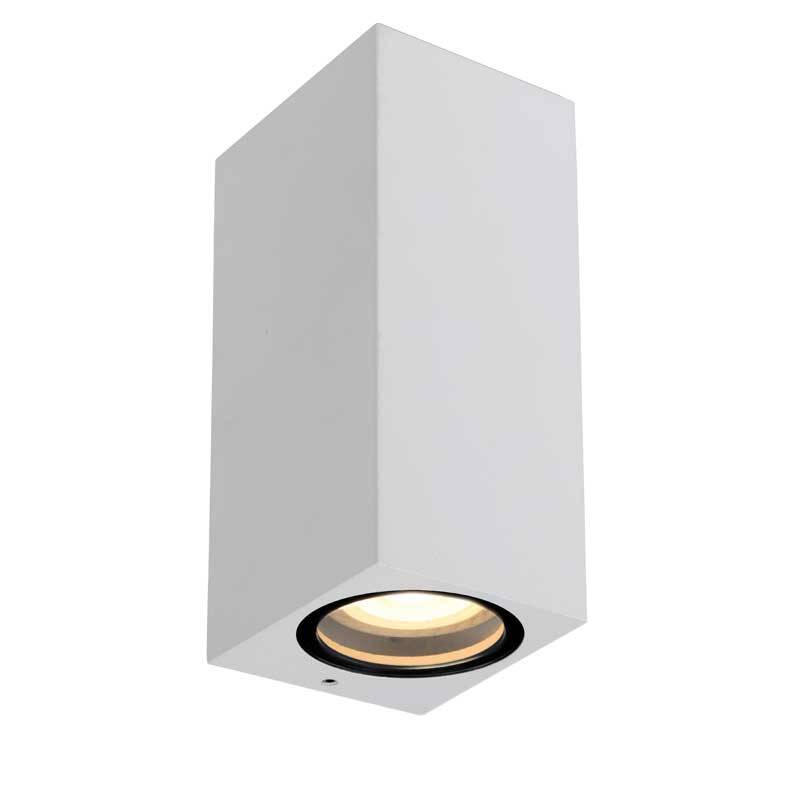Image of Lucide Zaro Round Outdoor Up & Down Wall Light