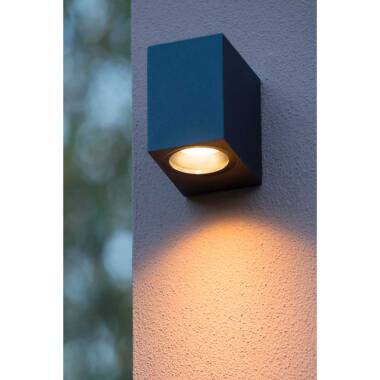 Image of Lucide Zaro Square Outdoor Wall Light