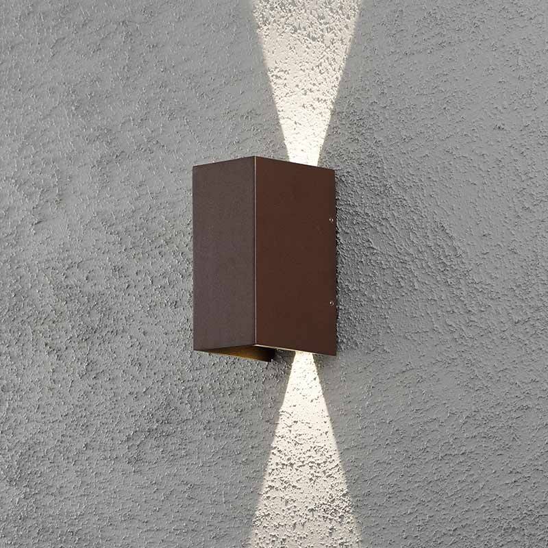 Image of Konstsmide Cremona LED Outdoor Up & Down Wall Light with Adjustable Beam