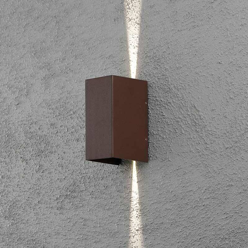 Image of Konstsmide Cremona LED Outdoor Up & Down Wall Light with Adjustable Beam