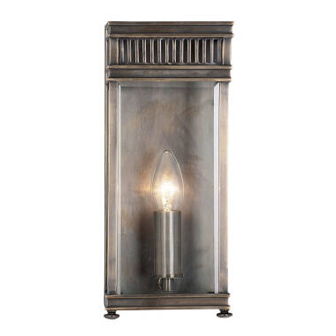 Elstead Holborn Half Lantern Outdoor Wall Light