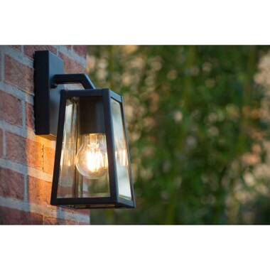 Image of Lucide Matslot 305 Outdoor Hanging Lantern Wall Light