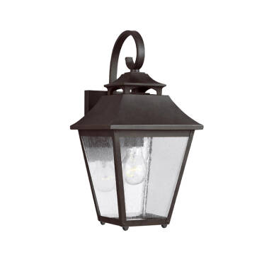 Feiss Galena Outdoor Hanging Lantern Wall Light