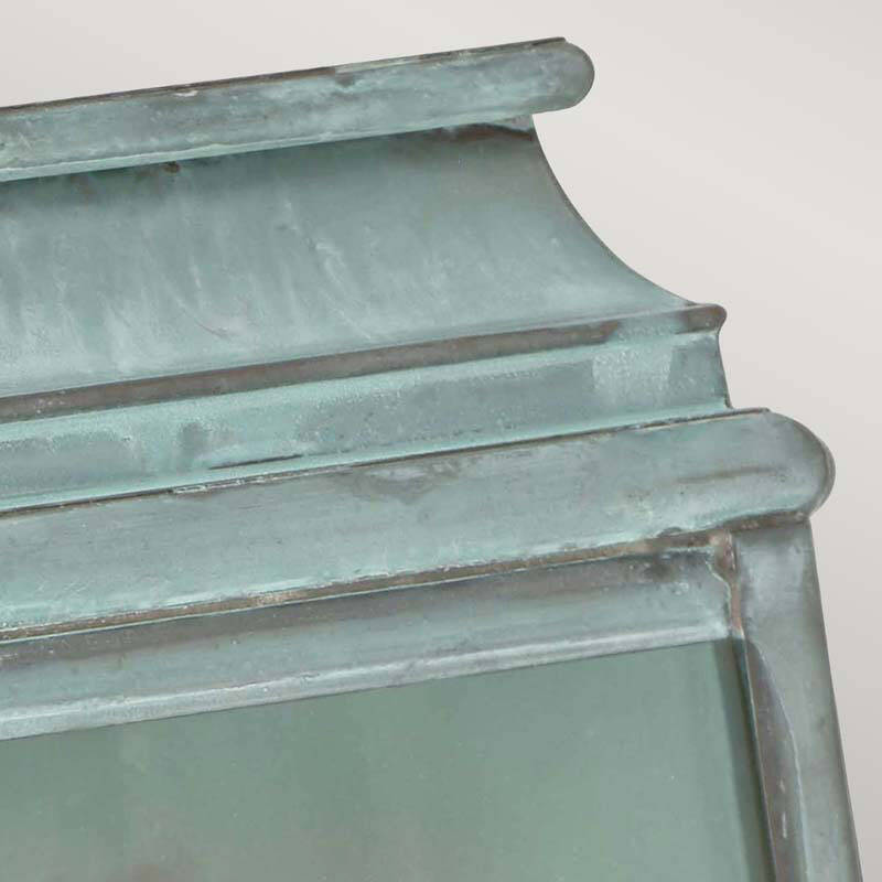 Image of Elstead St Martins Half Lantern Outdoor Wall Light