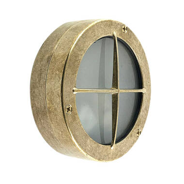 Westport Coastal Sand Outdoor Flush Wall Light