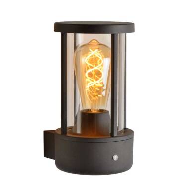 Image of Lucide Lori Outdoor Wall Light with Dusk to Dawn Sensor