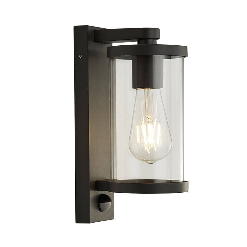 Image of Searchlight Lantern Outdoor Lantern Wall Light with PIR Sensor