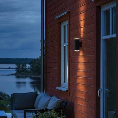 Image of Konstsmide Pollux Outdoor Up & Down Wall Light