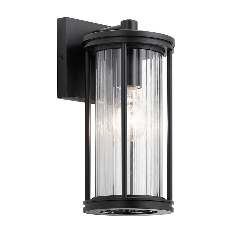 Image of Kichler Barras Outdoor Hanging Lantern Wall Light