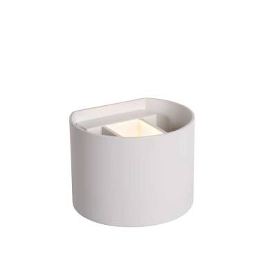 Lucide Axi Curve Bathroom LED Up & Down Wall Light