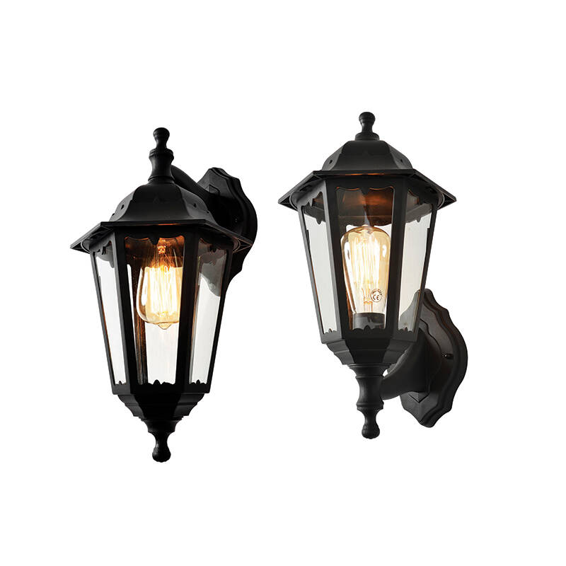 Image of Forum Coastal Bianca Outdoor Hanging Lantern Wall Light