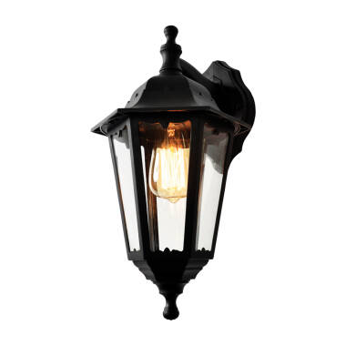 Image of Forum Coastal Bianca Outdoor Hanging Lantern Wall Light