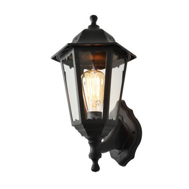 Image of Forum Coastal Bianca Outdoor Hanging Lantern Wall Light