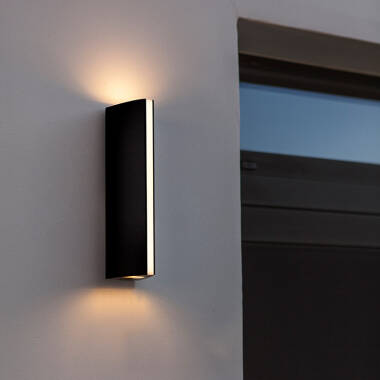 Image of Lutec Leo LED Outdoor Flush Wall Light