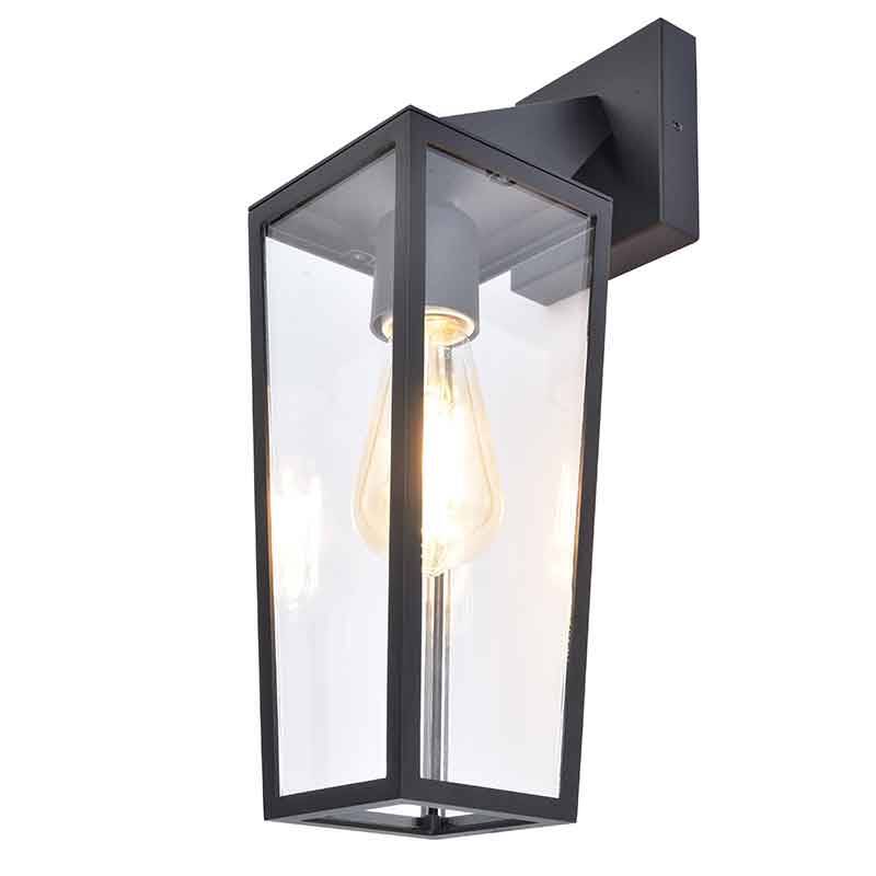 Image of Lutec Pine Outdoor Hanging Lantern Wall Light