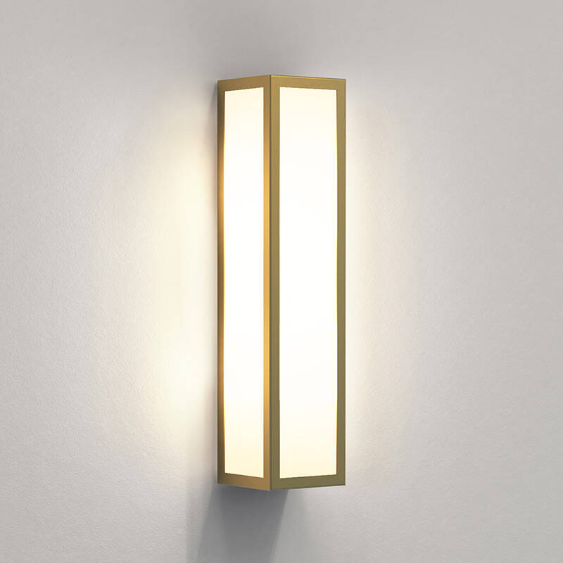 Image of Astro Salerno 350 Half Lantern Outdoor Wall Light