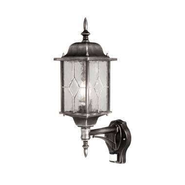 Elstead Wexford Outdoor Lantern Wall Light with PIR Sensor