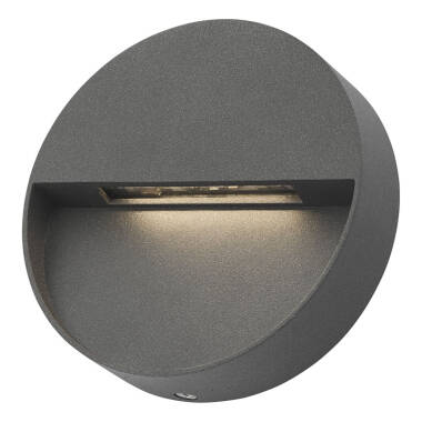 Dar Ugo LED Outdoor Flush Wall Light