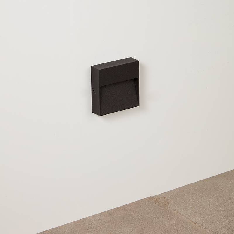 Image of Dar Yukon LED Outdoor Flush Wall Light