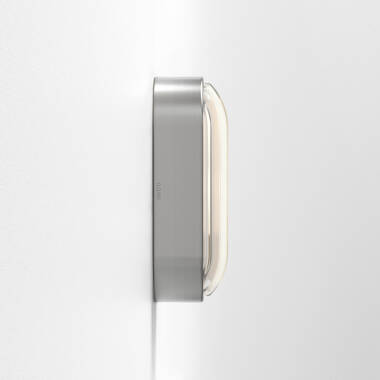 Image of Astro Montreal Oval Outdoor Flush Wall Light