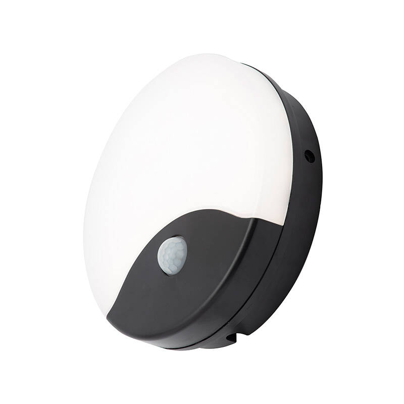 Image of Coastal Taurus 15W CCT LED Round Outdoor Flush Wall Light with PIR Sensor