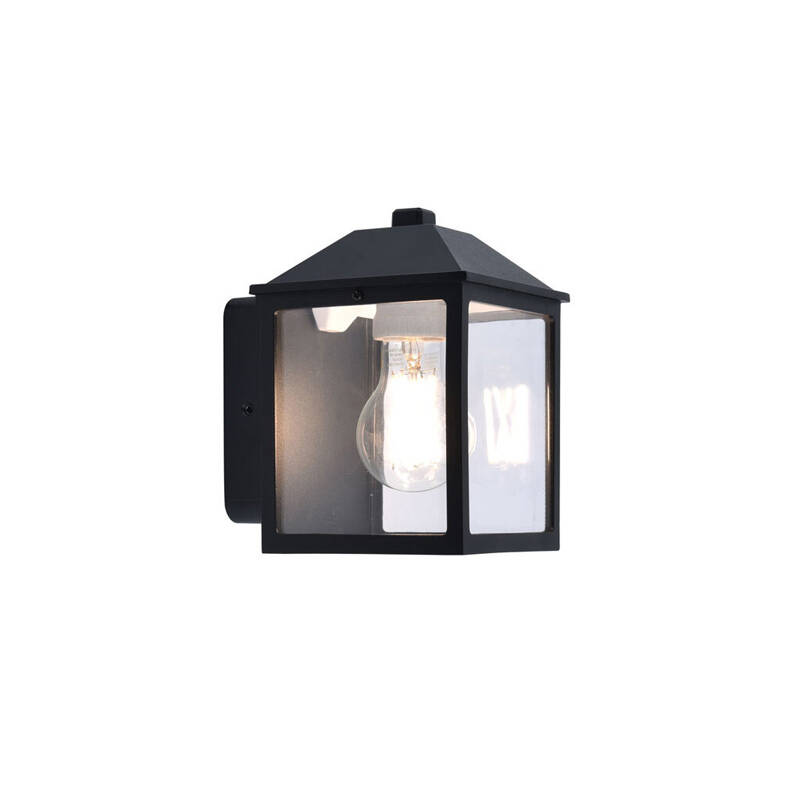 Image of Lutec Spire Outdoor Hanging Lantern Wall Light
