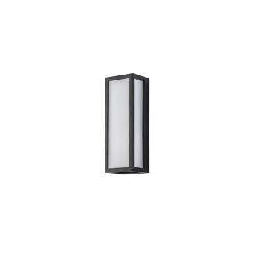 Columbus LED Half Lantern Outdoor Wall Light