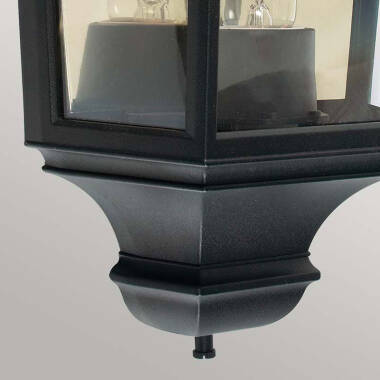 Image of Norlys Turin Outdoor Half Lantern Outdoor Wall Light