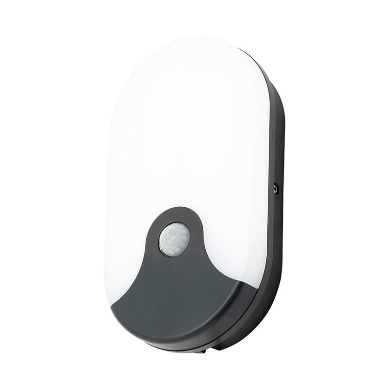 Image of Coastal Taurus 15W CCT LED Oval Outdoor Flush Wall Light with PIR Sensor