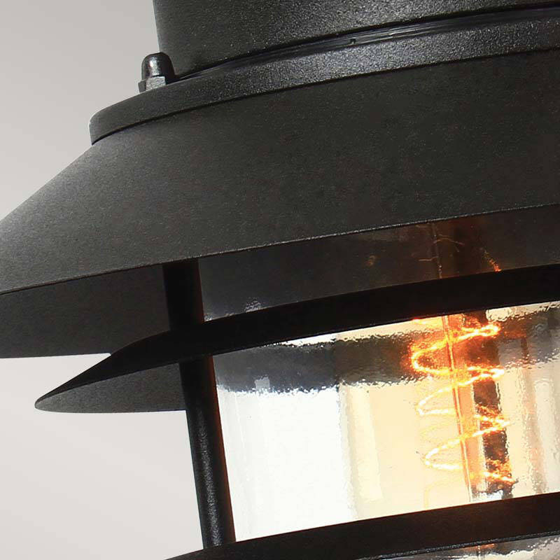 Image of Elstead Copenhagen Outdoor Hanging Lantern Wall Light